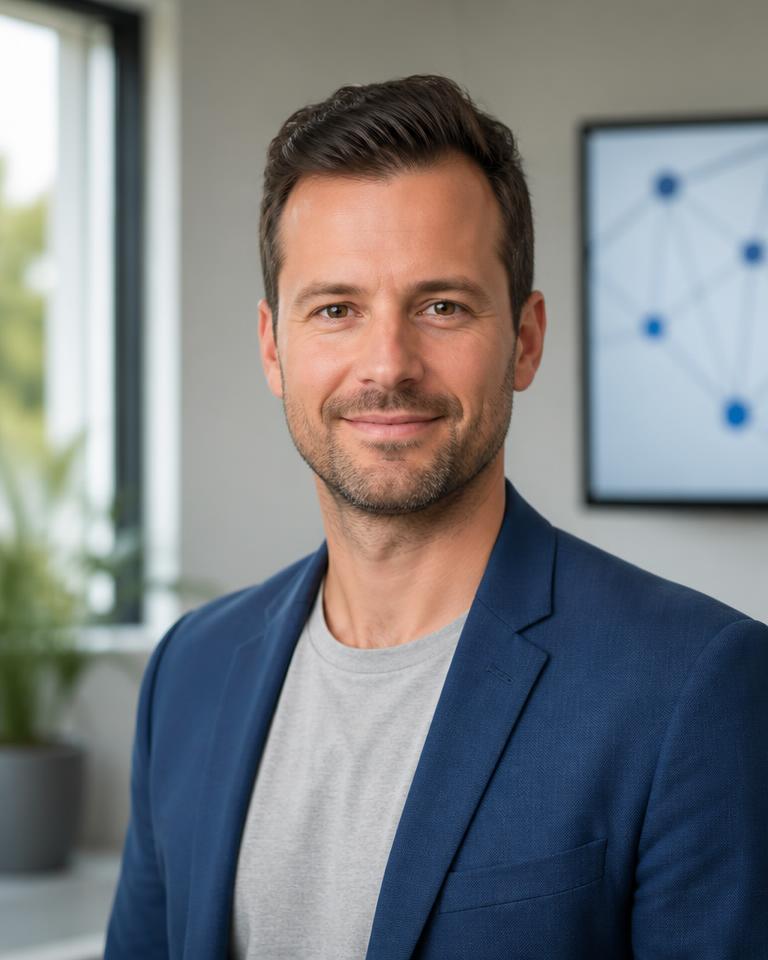Tom, AI-consultancy bij AI marketing bureau AI Marketing Bureau