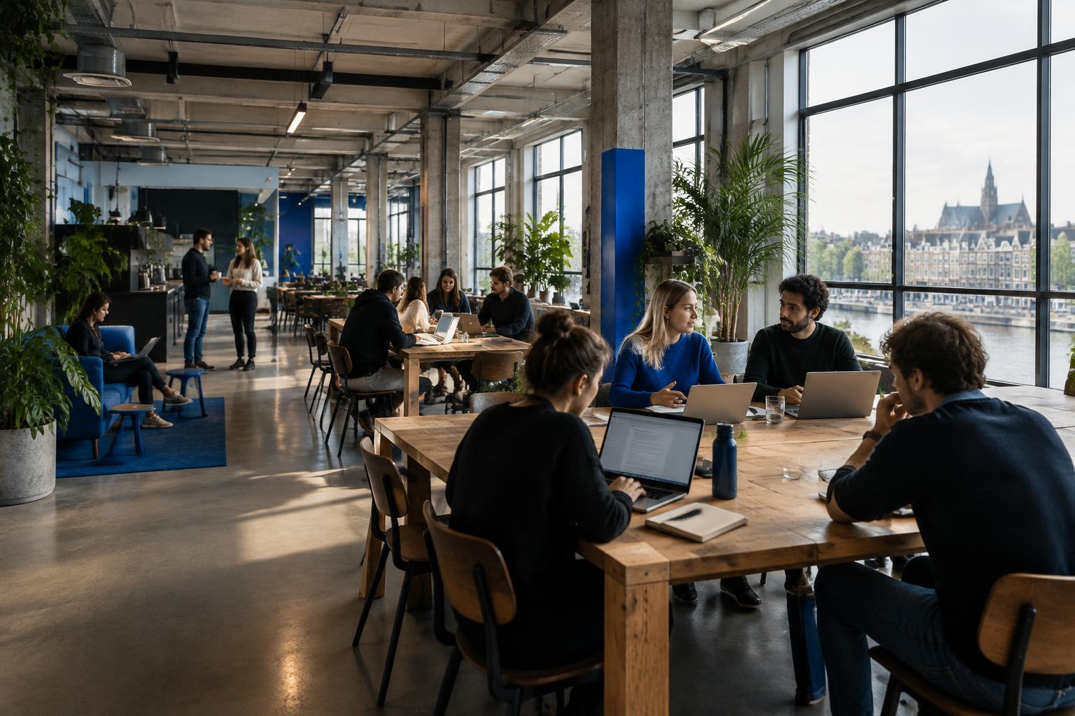 Kantoor van AI Marketing Bureau bij B. Amsterdam
